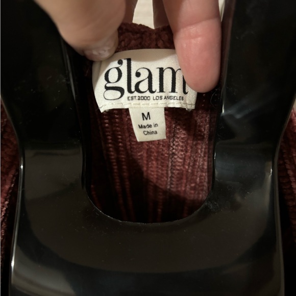 Glam chenille wrap/open cardigan - Picture 4 of 5